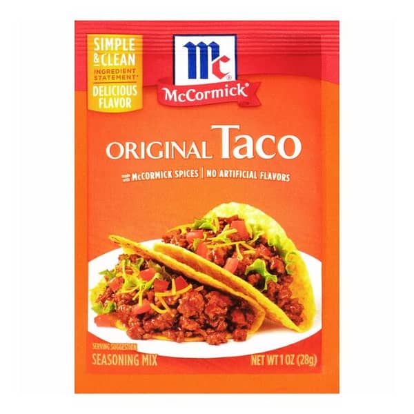 Original Taco McCormick Seasoning